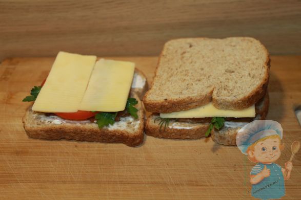 Сэндвич с беконом