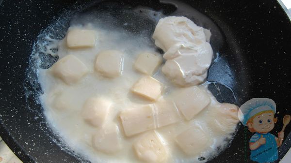 Сыр в сливочном масле