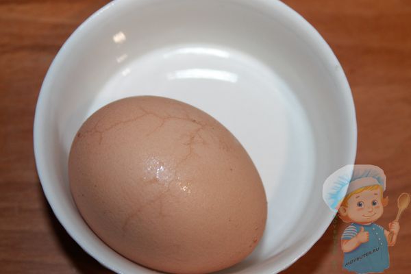 Яйцо в крутую