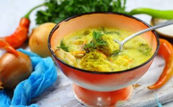 сырный суп с брокколи и курицей рецепт